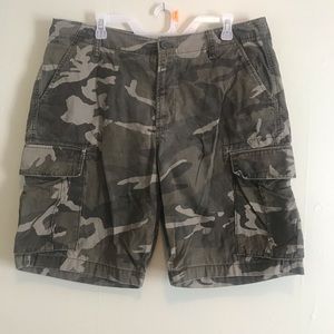 Camo Cargo Shorts